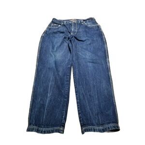 Fubu Jeans Men's Size 36x34 Baggy Y2K Hip Hop Skater Vintage Streetwear (35x33)